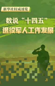 數(shù)說“十四五”退役軍人工作發(fā)展