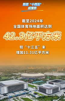 全民動起來！體育事業(yè)邁向更高水平