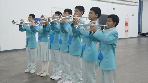 聽，他們在“鳥巢”奏響國際殘奧委會會歌