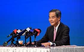全國政協(xié)副主席梁振英：“一國兩制”是科學、可行、有生命力的