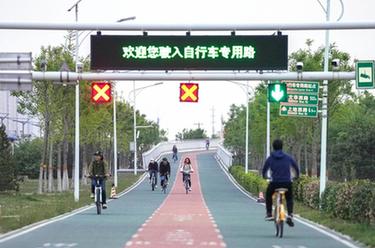 新華全媒+丨叮鈴鈴，“自行車熱”又回來了