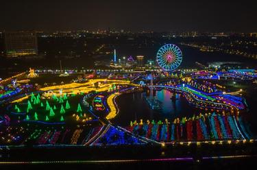 浙江寧波：避高溫，夜游旺