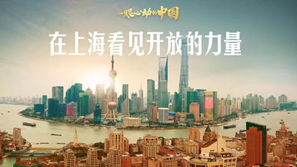 一眼心動的中國丨在上?？匆婇_放的力量