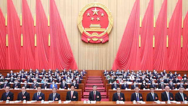 十四屆全國(guó)人大一次會(huì)議在北京開(kāi)幕