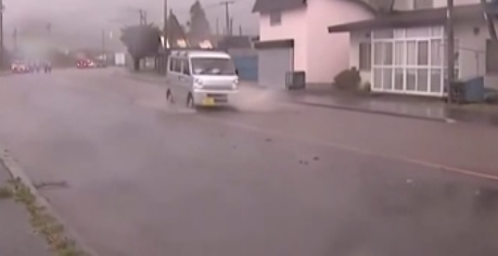 傾盆！日本北海道遭遇“創(chuàng)紀(jì)錄短時(shí)暴雨”