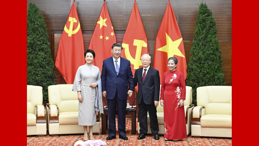 高清大圖｜習近平總書記圓滿結(jié)束對越國事訪問